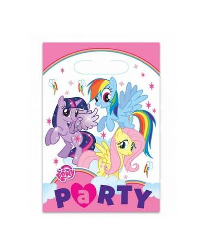 My little pony feestzakjes - 8 stuks - uitdeelzakjes