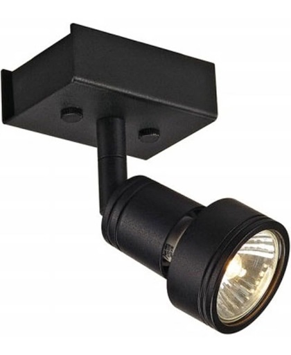 SLV PURI 1 plafondlamp Spotlamp 1x50W Zwart 147360