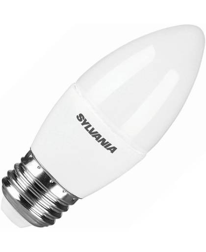 Sylvania kaarslamp LED mat 7W (vervangt 40W) grote fitting E27