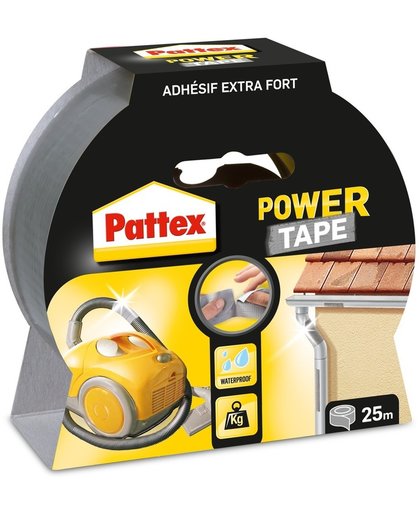 Pattex Power Tape - Waterbestendig - 25 Meter - Grijs