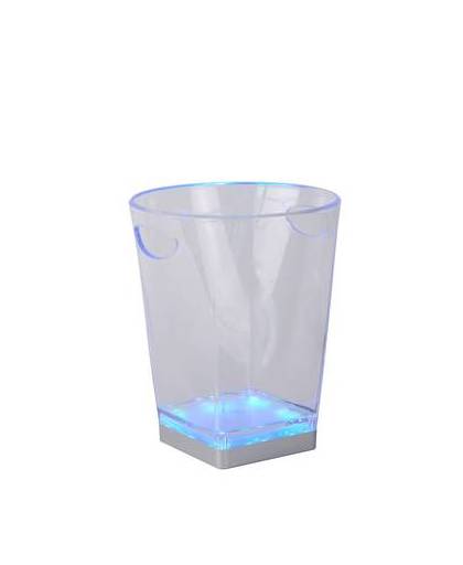 Lucide ice bucket - tafellamp - ø 22,5 cm - led - rgb - transparant