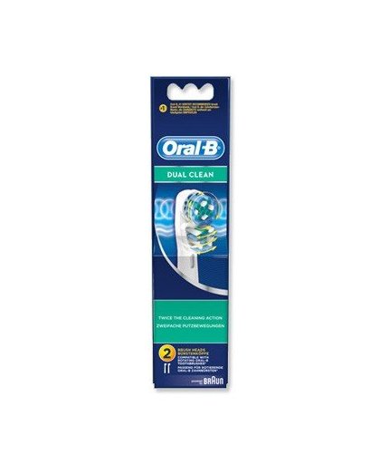 Oral-B Dual Clean - 2 Opzetborstels
