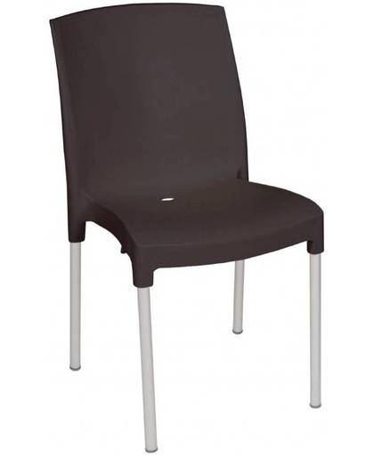 Bolero stapelbare stoel zwart ( set van 4 )