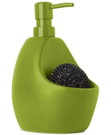 Umbra zeeppomp en schuursponshouder Joey - Kleur - Avocado groen