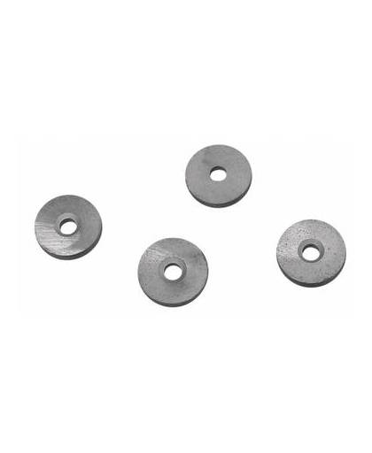 5 ronde magneten met gat 20x5 mm