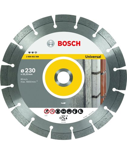 Bosch - Diamantdoorslijpschijf Expert for Universal 300 x 22,23 x 2,8 x 12 mm