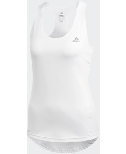 adidas Alpha Tank Fitnesstop Dames - White
