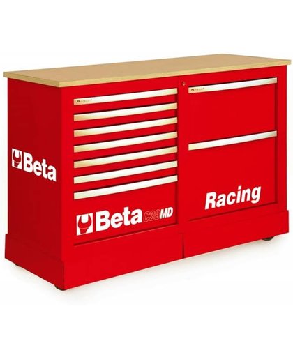 Beta gereedschapswagen Racing MD rood