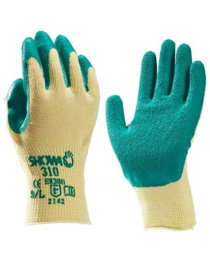 Handschoen Latex- Groen maat L