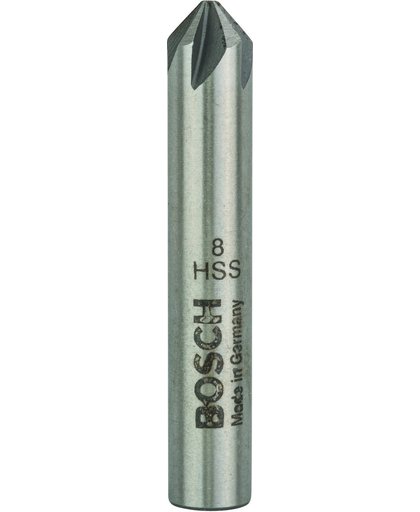 Bosch - Conische verzinkboor HSS met 5 boorplaatjes, DIN 335 8,0 mm, M4, 48 mm, 8 mm