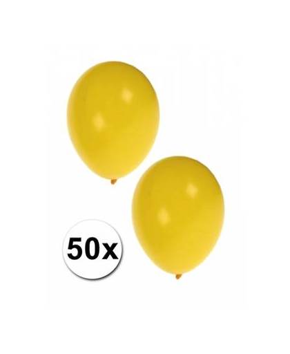 50 ballonnen geel