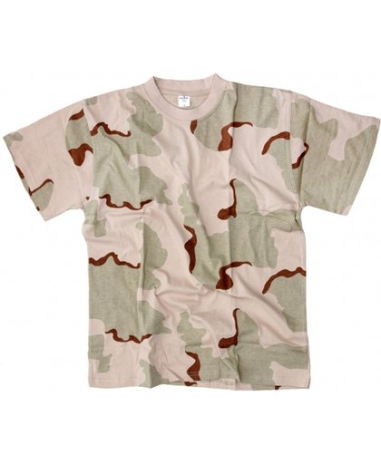 Desert camouflage t-shirt korte mouw L