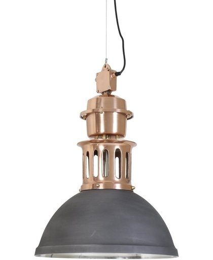 Hanglamp Jefferson koper/mat-zwart 70 x Ø50