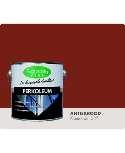 Koopmans Perkoleum - Dekkend - 2,5 liter - Antiekrood