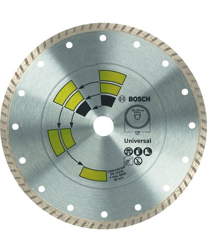 Bosch - Diamantdoorslijpschijf Universal Turbo 115 x 22 x 2,0 x 8,0 mm
