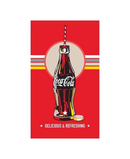 Coca cola bottle - strandlaken - 70 x 120 cm - multi