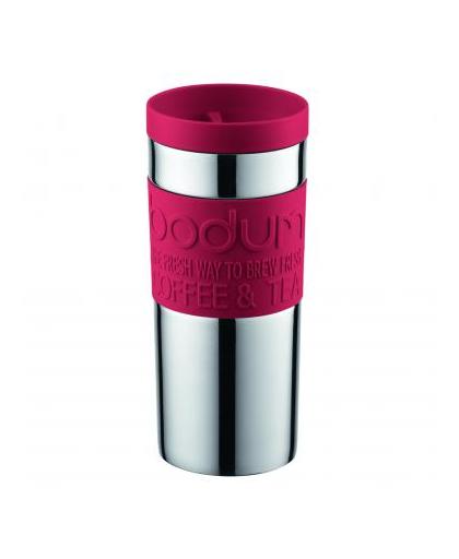 Bodum travel mug RVS - 0,35liter - rood