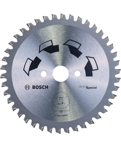 Bosch Cirkelzaagblad Special - 150X2X20/16 - T42
