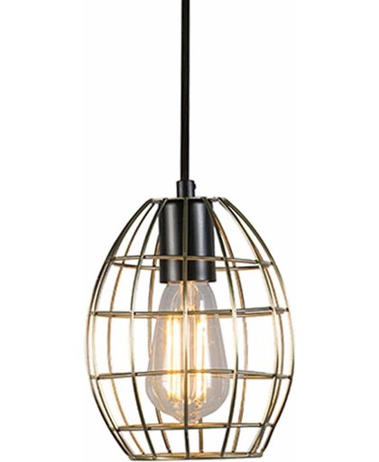 QAZQA HL Licor Luxe 4 - Hanglamp - 1 lichts - H 1500 mm - goud/messing