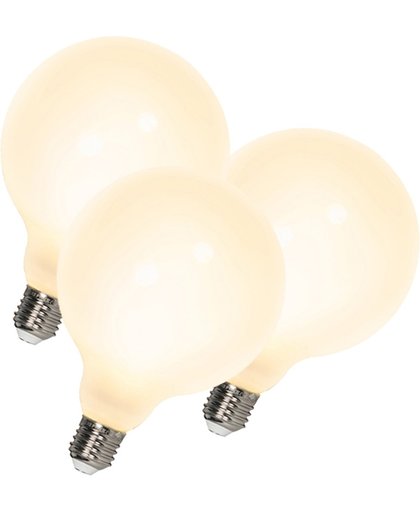 Calex Set van 3 LED globelamp E27 240V 8W 900lm dimbaar