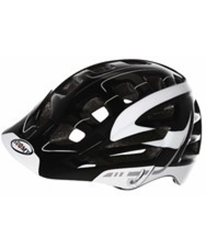 Suomy helm Scrambler S-Line (zwart/wit) - Helm