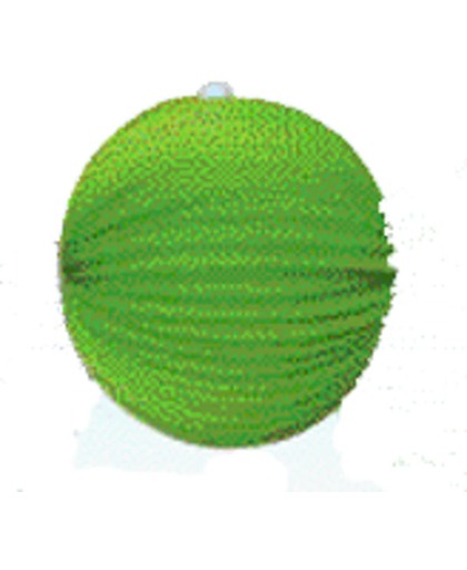 Lampion lime groen 24 cm