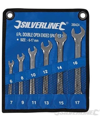 Silverline 6-delige steeksleutel set