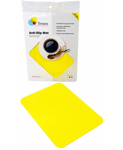 Able2 anti-slip mat rechthoekig - geel