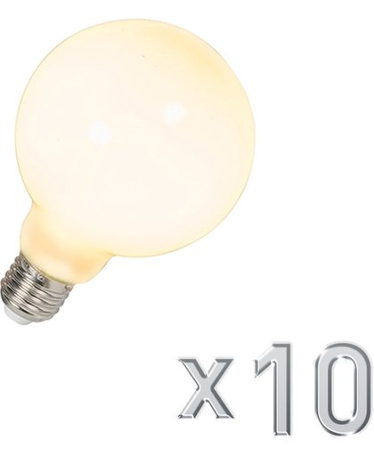 Calex Set van 10 LED globelamp E27 240V 6W 650lm dimbaar
