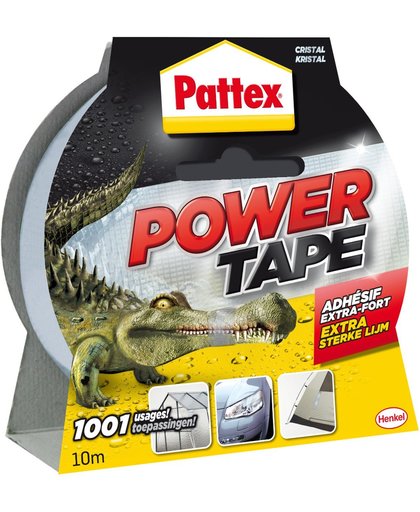 Pattex Power Tape - Waterbestendig - 10 Meter - Transparant