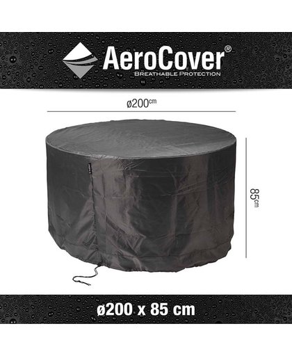Aerocover tuinsethoes rond 200x85 cm.