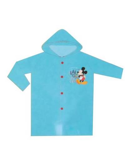 Disney regenjas mickey mouse junior blauw maat 128-140