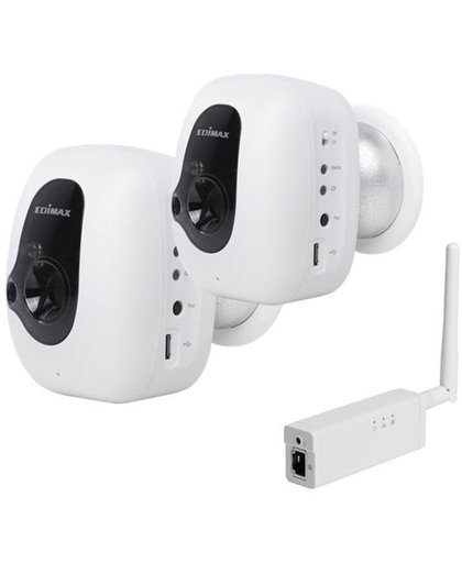 Edimax IC-3210WK IP-beveiligingscamera Binnen Doos Wit 640 x 480Pixels bewakingscamera