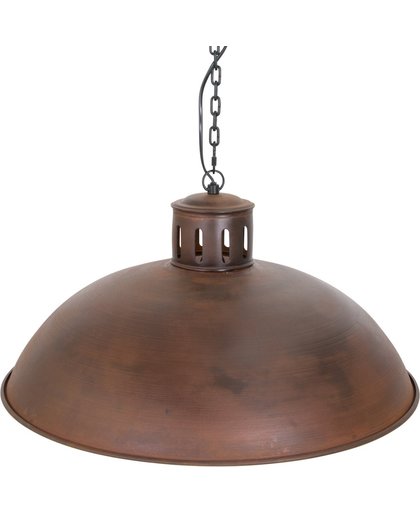 Landelijke eettafellamp Steinhauer Yorkshire bruin 55 cm