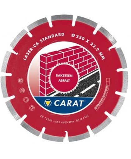 Carat Diamantzaagblad - Baksteen En Asfalt 115 mm