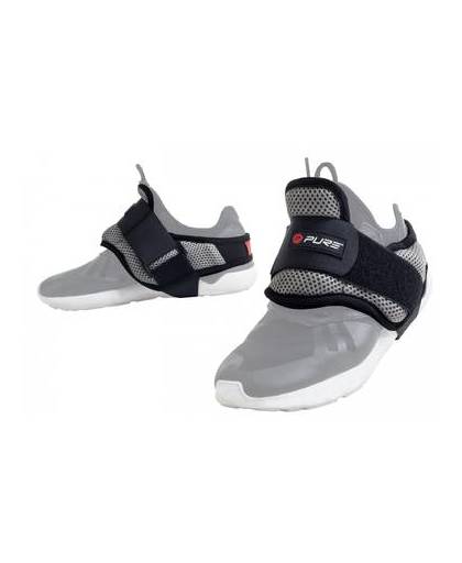 Pure2improve schoen gewichten zwart/grijs 2 stuks