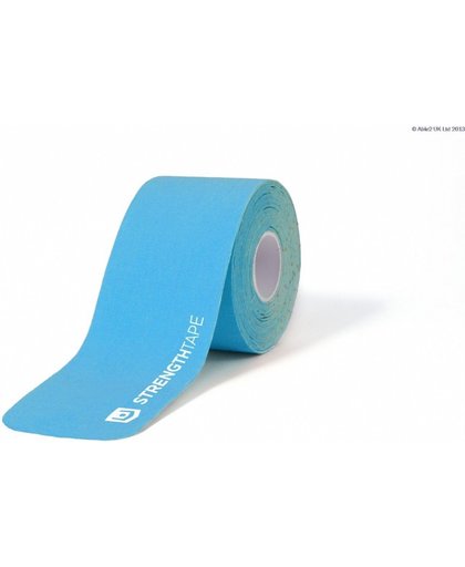 Ironman Strengthtape kinesio tape - kleur lichtblauw - lengte 5m - 20 voorgesneden strips