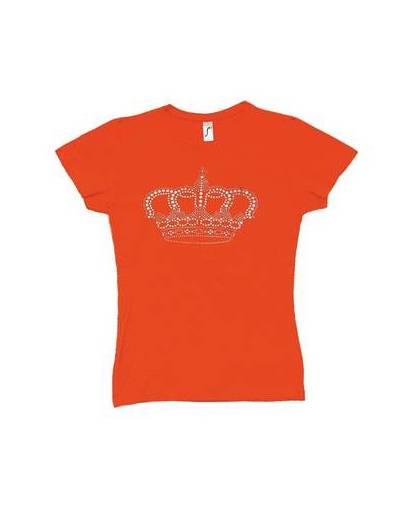 T-shirt holland voor dames met kroontje m