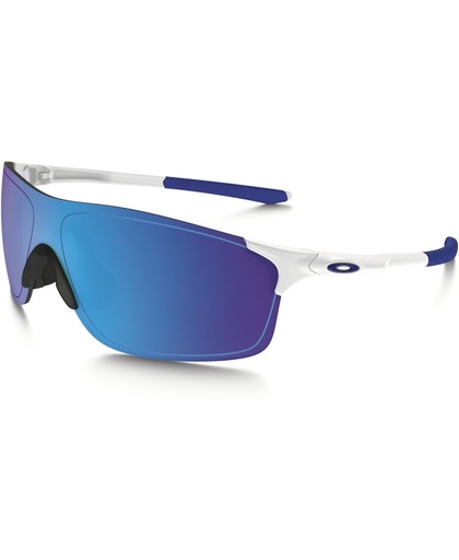 Oakley EVZero Pitch - Sportbril - Polished White / Sapph Iridium