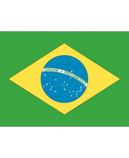 Vlag Brazilie stickers