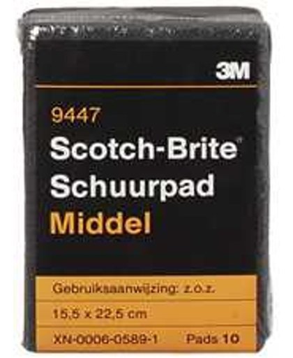 3M Scotch Brite Pad 9447 - Middel - 10 stuks