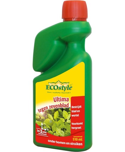 ECOstyle Ultima zevenblad - onkruidbestrijdingsmiddel tegen hardnekkig onkruid - concentraat 510 ml