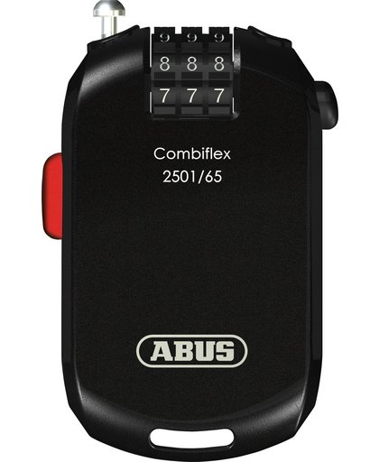 ABUS Combiflex Kabelslot - 2501/65 C/SB - Zwart