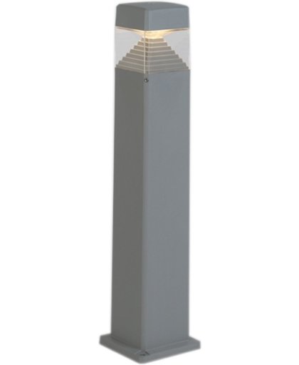 QAZQA Ester - Staande buitenlamp - 1 lichts - H 800 mm - grijs