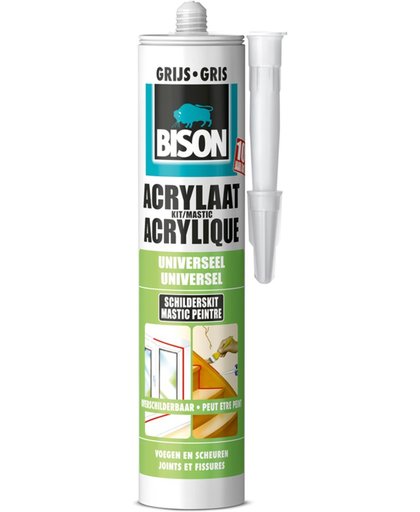 Bison Acrylaatkit - 310 ml - Grijs