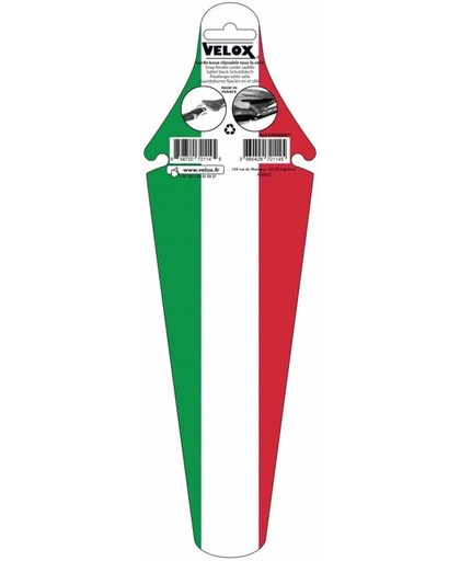 Velox Ass-saver Spatbord Achter Italië Groen/wit/rood