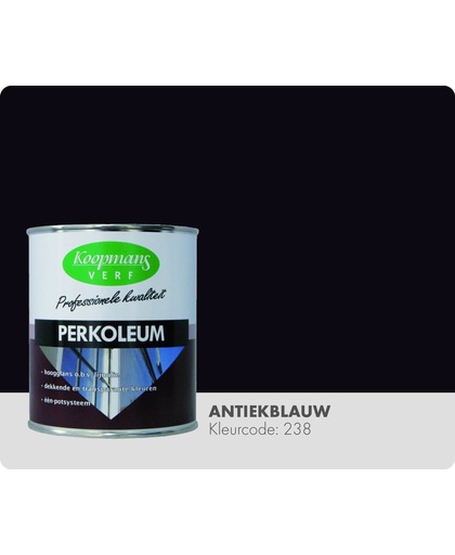 Koopmans Perkoleum - Dekkend - 0,75 liter - Antiekblauw