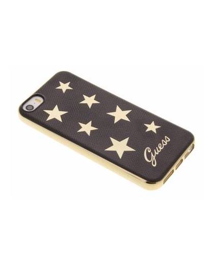 Stars soft tpu case voor de iphone 5 / 5s / se - gold