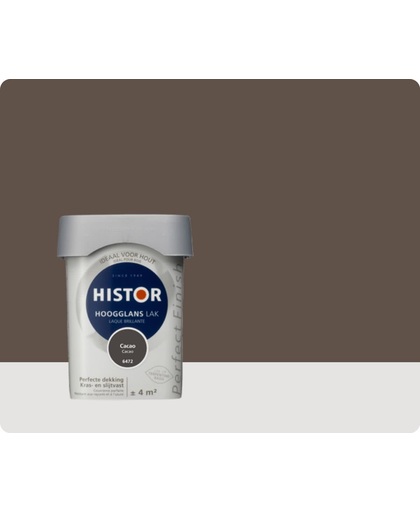 Histor Perfect Finish Lak Hoogglans 0,25 liter - Cacao