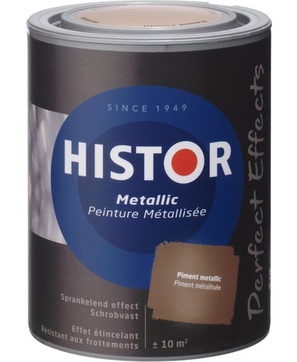 Histor Perfect Effects Metallic muurverf piment 6989 1 l